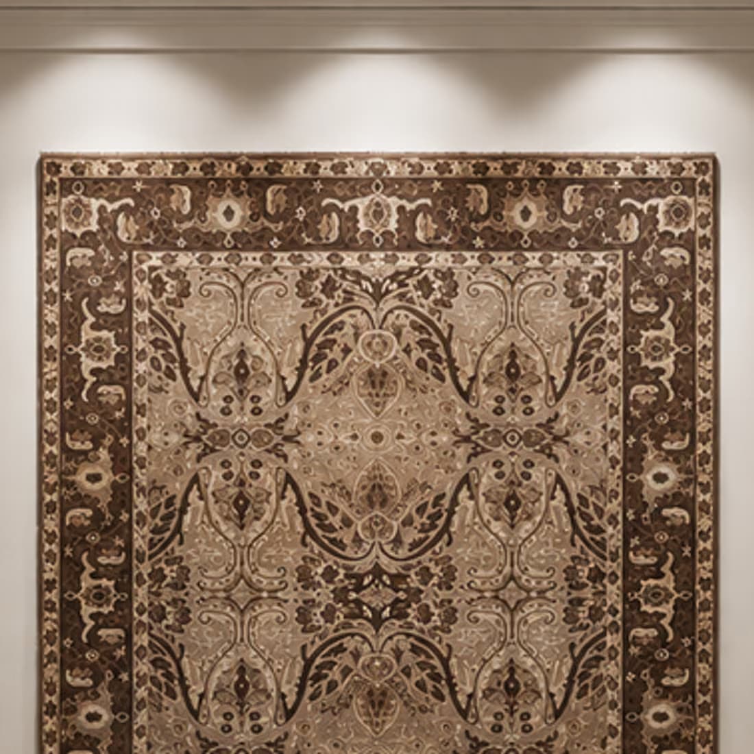 Marrakesh Trellis Wool Rug, full piece
